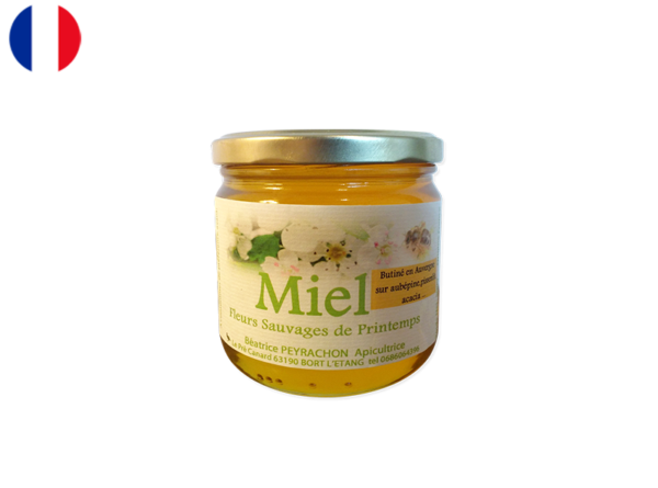 Honey, Wild Spring Flowers (Artisanal)