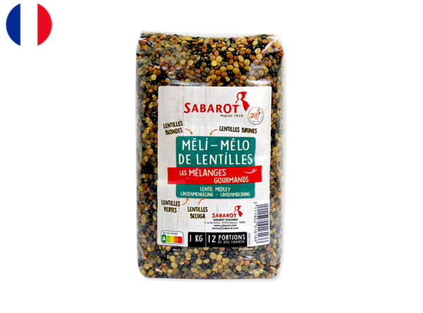 Lentils, Medley from France (Organic)