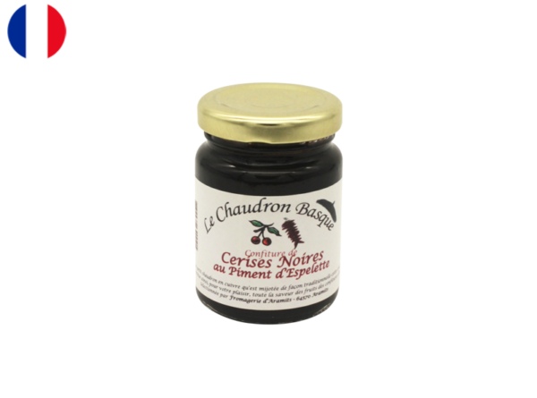 Jam, Dark Cherry with Espelette Pepper (Artisanal)
