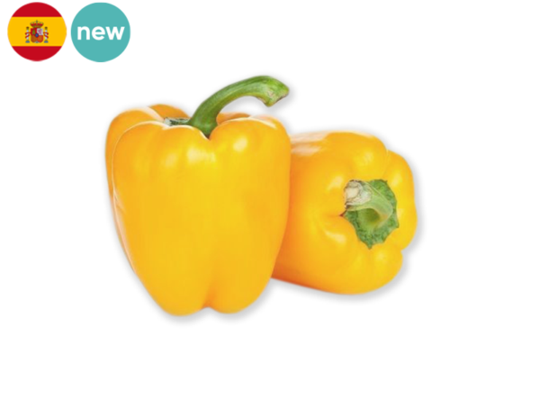 Pepper, Yellow California from Spain (Organic)