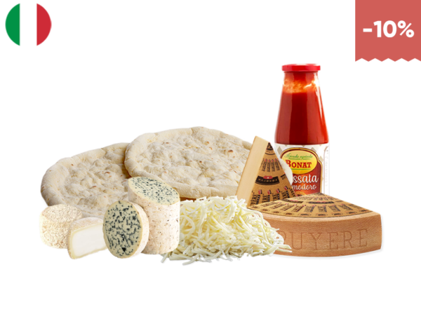 DIY Pizzas - Four Cheeses Edition (x2, -10%)