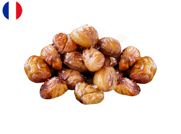 Chesnuts, Cooked from France (vaccuum pre-packed) (Organic)