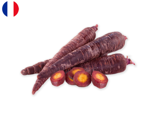 Carrot, Violet from France (Organic)