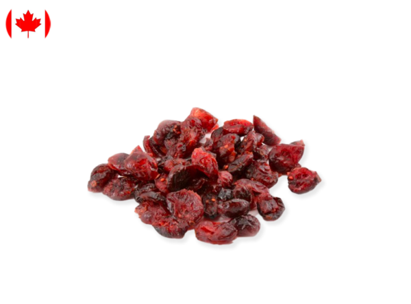 Cranberries, dried from Canada (Organic)