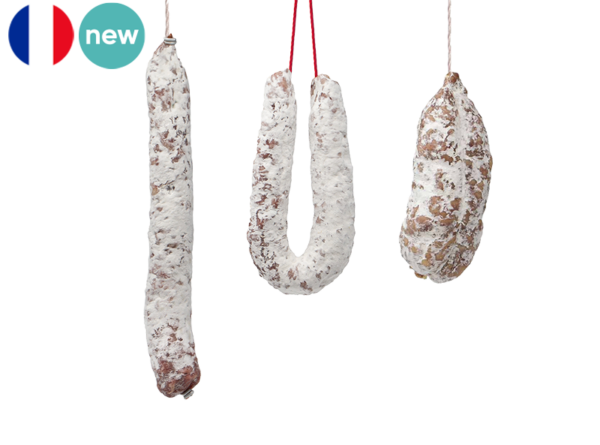 Dry Sausage, Trio Tasting Package, from Léon Chaillot Ardèche