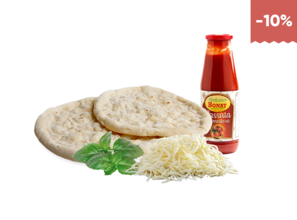 DIY Pizzas (x2) Party Pack - Margherita Edition (-10%)