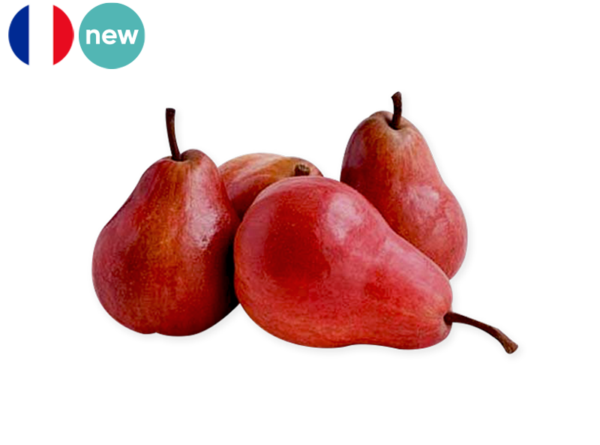 Pear, Red Sweet from France (Organic)
