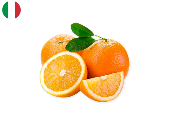 Orange, Naveline with Leaves from Sicily (Demeter Biodynamic)