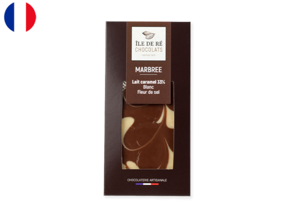 Chocolate Bar, Milk Caramel with White Chocolate and Salt