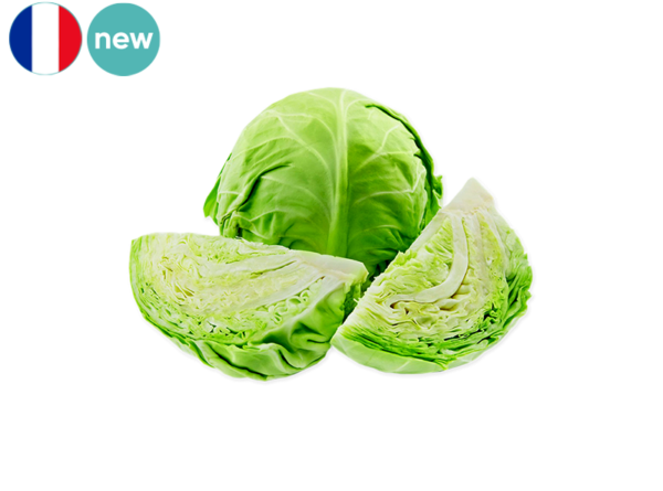 Cabbage, Green from France (Organic)