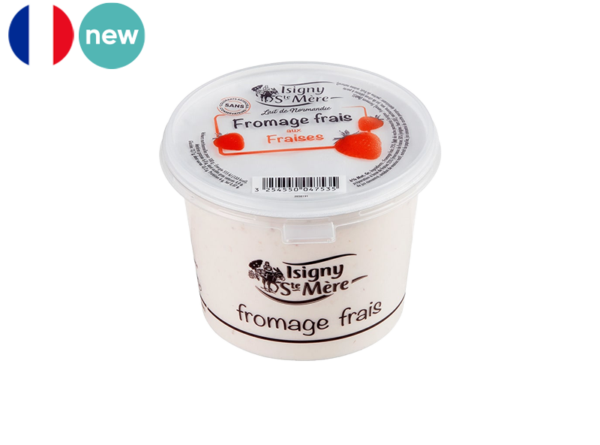 Isigny Fromage Blanc Strawberry Flavoured