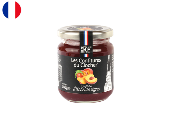 Jam, Vine Peach - Les Confitures du Clocher