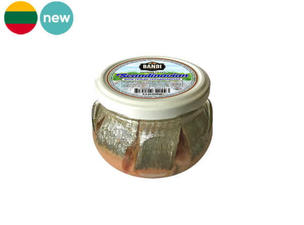 Herring Filet, Scandinavian In Oil