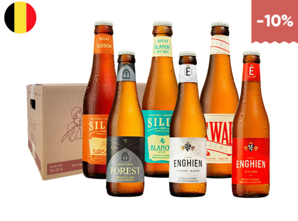 Beer, Silly Belgian Tasting Box (20x33cL + 4x25cL, -10%)