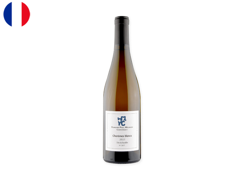 Côtes du Roussillon AOC, Les Chorèmes blancs, Domaine Paul Meunier-Centernach, 2021