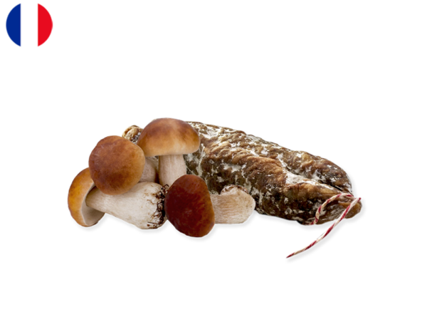 Dry Sausage, with Ceps Mushroom - Maison Chillet