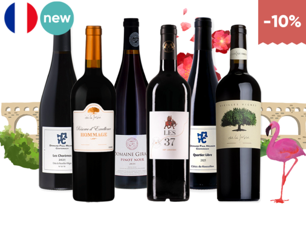 Occitanie Wine Tasting Pack (x6, -10%)