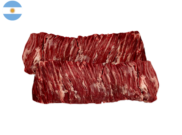 Beef Thin Skirt Steak, Grain-Fed Angus (x2, Chilled)