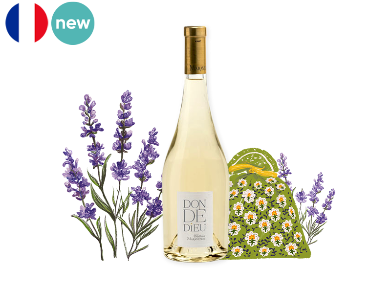 Côtes de Provence AOC, Don de Dieu White, Château Maravenne, 2022