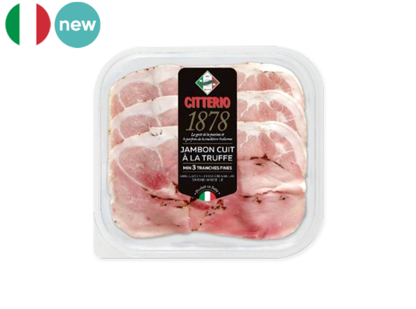 Ham, Cooked with Summer Truffle (Sliced)