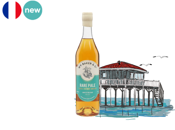 Cognac Baker Rare pale, N°01-12 Fins bois
