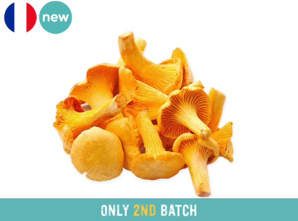 Mushroom, Chanterelle from Europe (Fresh)