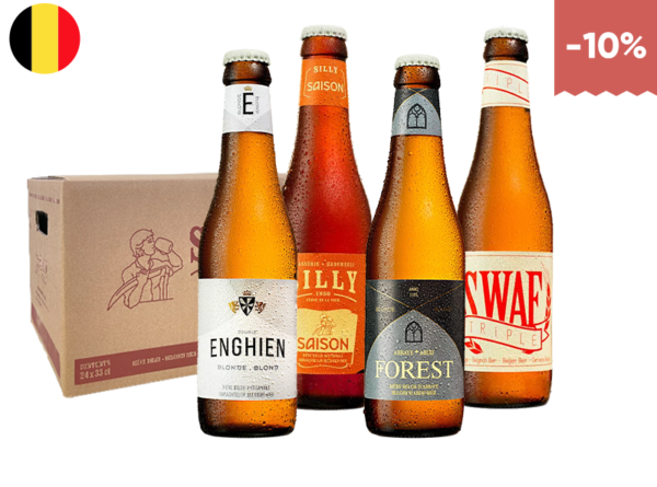 D - Beer, Belgian Tasting Box (24x33cL, -10%)