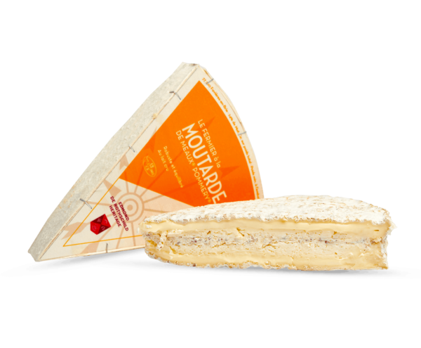 Brie Fermier with Meaux Mustard by Rothschild