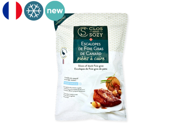 Duck Foie Gras Escalopes (x20, Frozen)
