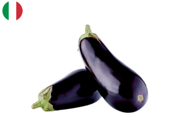 Eggplant, Half Long Violet from Italy (Organic)