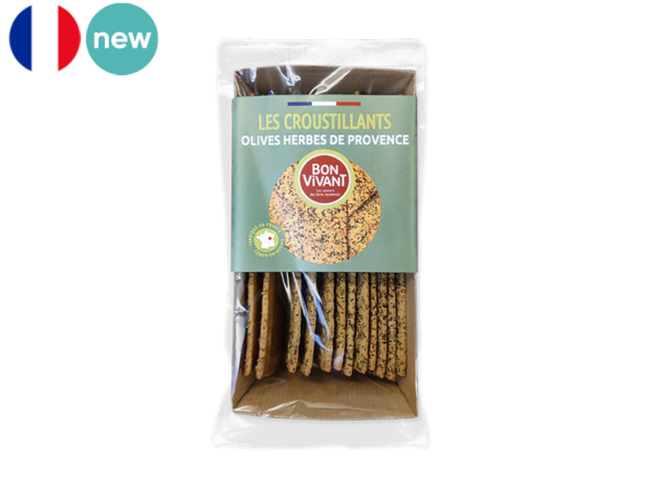 Crackers, Olive and Provencal Herbs