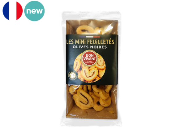 Crackers Pastry, Black Olive
