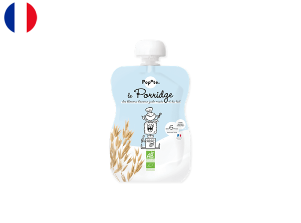 Dairy Porridge Popote (4/6+ months)