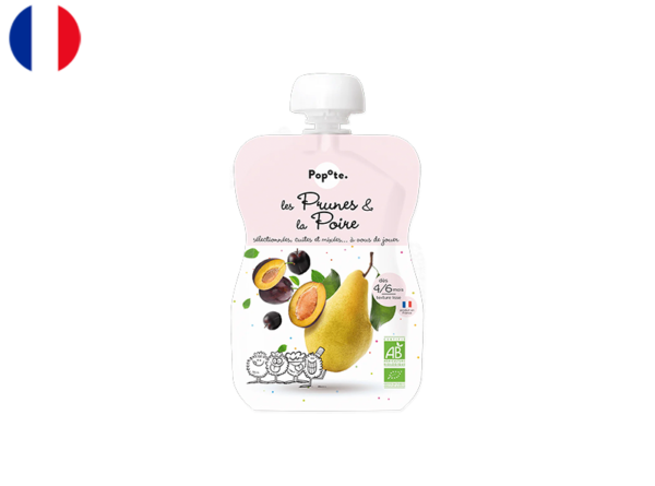 Fruit Plum and Pear Popote (x3, Discount Pack)