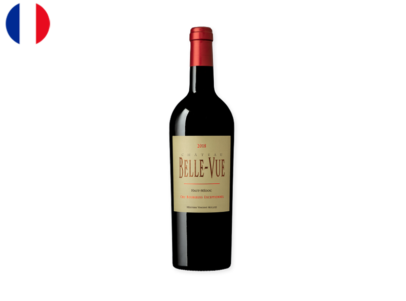 Haut-Médoc Cru Bourgeois Exceptionnel AOC, Château Belle-Vue, 2018