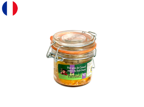 Foie Gras, Whole Duck - Ferme du Puntoun (Small Jar)