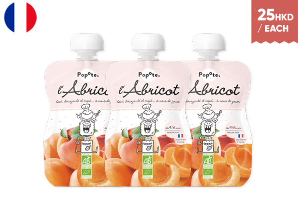 Fruit Abricot Popote (x3, Discount Pack)