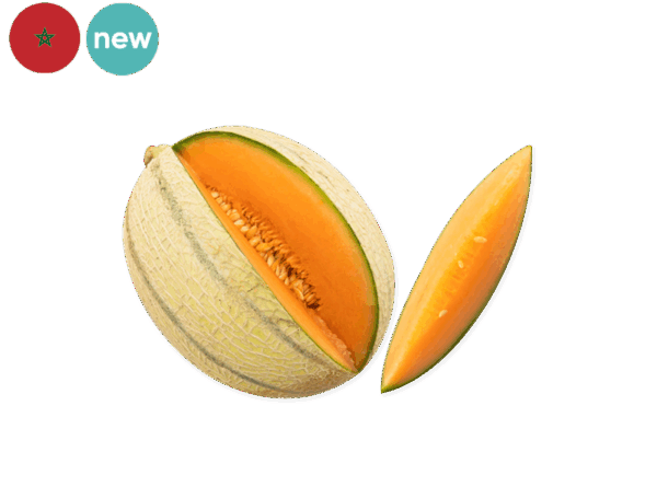 Melon, Charentais Green from Marocco (Organic)