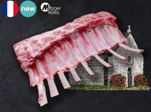 Lamb from Sisteron, Rack Trimmed and Cap Off (x8 chops)