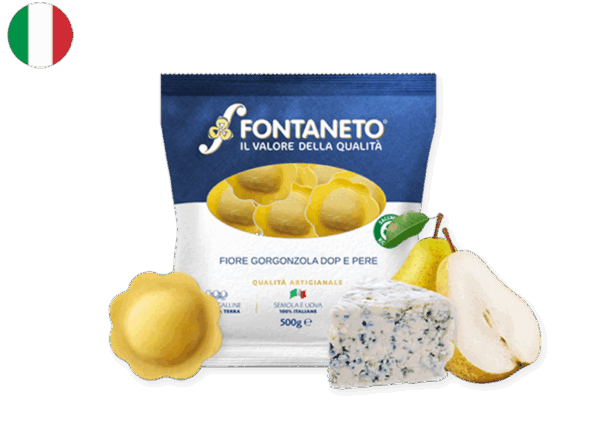 Ravioli with Gorgonzola and Pear (Fresh)