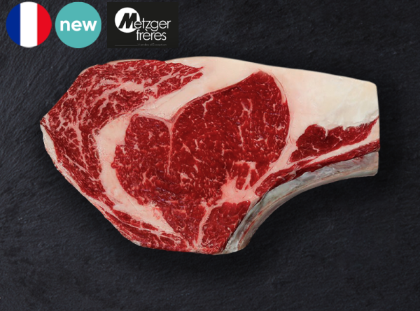 Beef Bone-in Ribeye, 30 Days Dry Aged by Metzger Freres (Chilled)