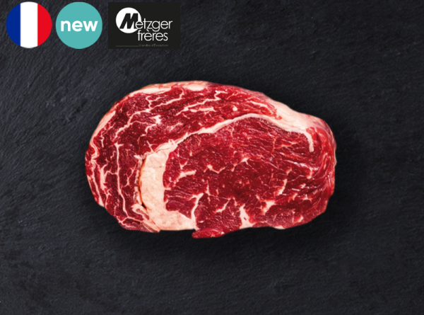 Beef Ribeye, Aubrac, 30 Days Dry Aged by Metzger Freres