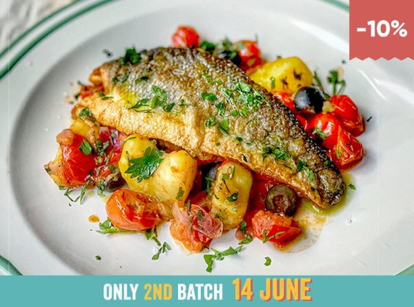 DIY Greek Pan-Seared Sea Bass Pack (2 pax, -10%)