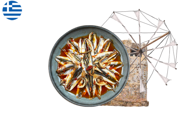 Anchovies, Marinated in Oriental Sauce