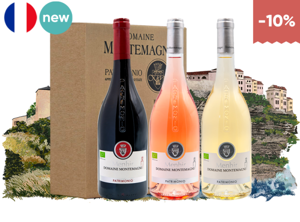 Corsican Wine Trio (3 x 75cL, -10%)