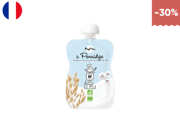 Dairy Porridge Popote (4/6+ months)