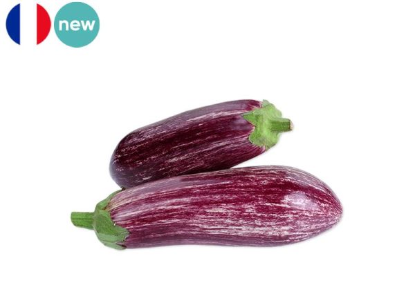 Eggplant, Graffiti from France (Organic)