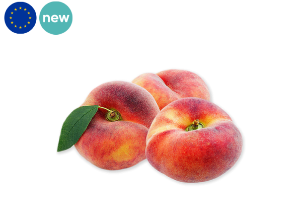 Peach, Flat from Europe (Organic)
