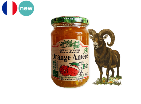 Jam, Bitter Orange from Corsica (Organic)
