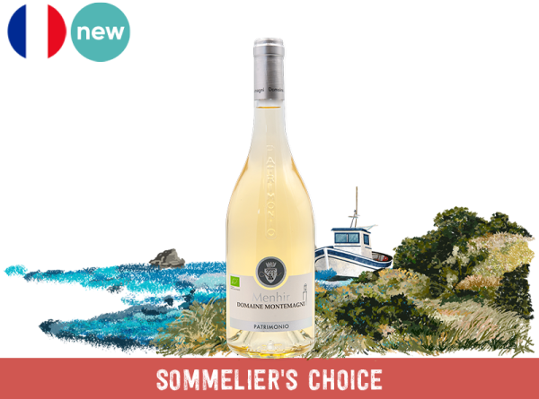 B - Patrimoniu AOP, Domaine Montemagni, Menhir Blanc (Organic)